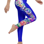 wild peach clothing design 07 medium blue leggings right