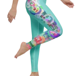wild peach clothing design 07 tiffany blue leggings right