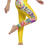 wild peach clothing design 07 yellow leggings right