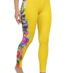 wild peach clothing design 07 yellow leggings right front