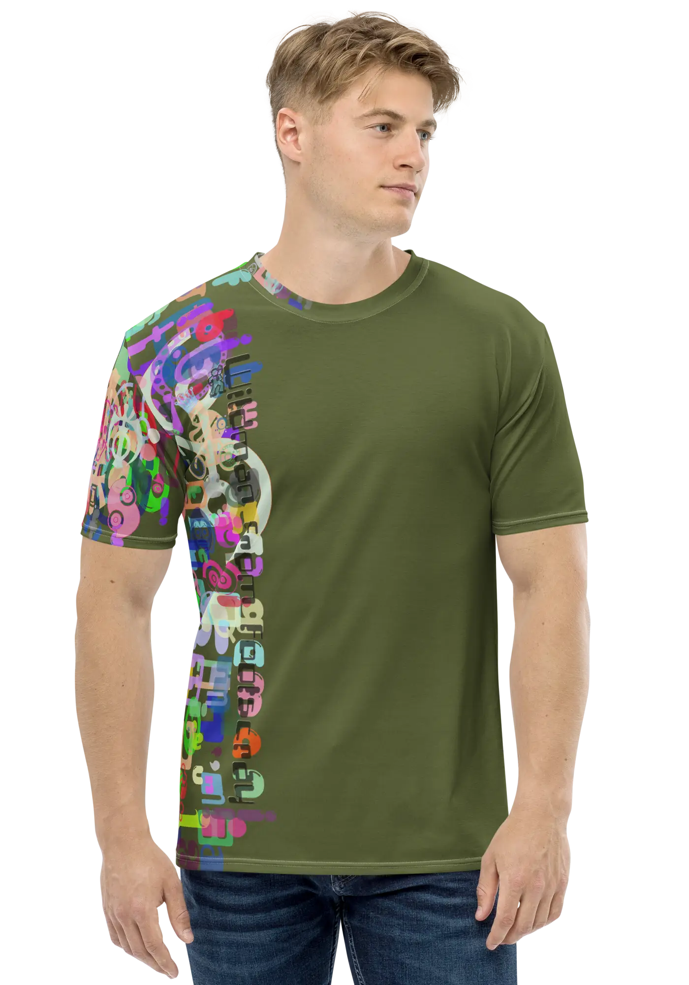 Wildman From Footscray Army Green Men’s T-shirt