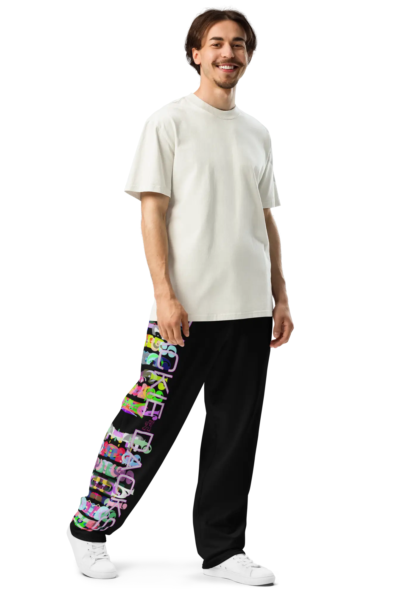 Trackie Dacks Black Track Pants