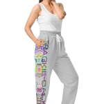 wild peach clothing trackie dacks light grey track pants right front 2