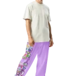 wild peach clothing trackie dacks mauve purple track pants right front 2