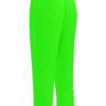 wild peach clothing trackie dacks neon green track pants back