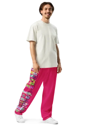 wild peach clothing trackie dacks ruby red track pants right front 1