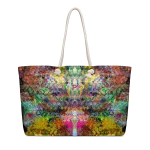 wild peach weekender bag vivid hallucinations back