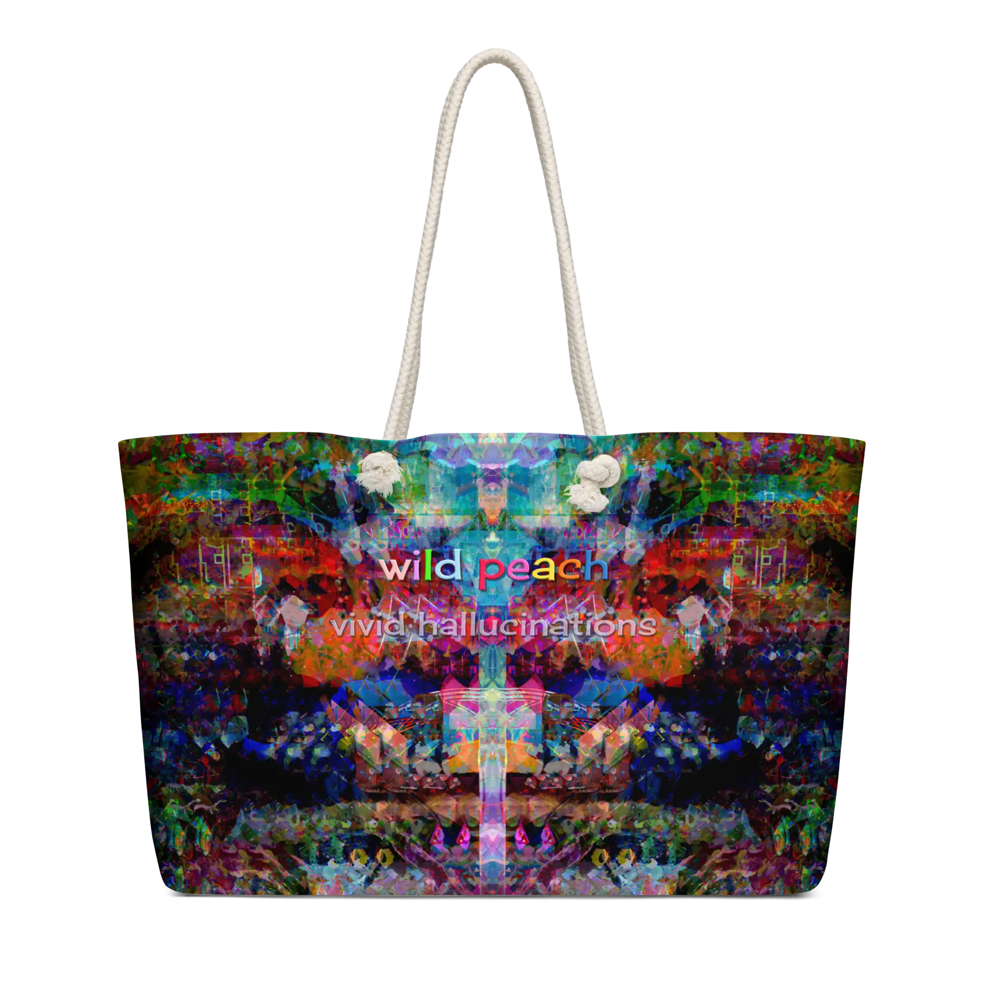 wild peach weekender bag vivid hallucinations front 2